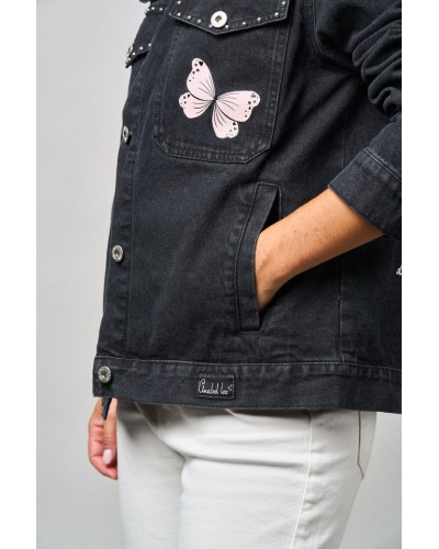 CHAQUETA DENIM RIDER ANABEL LEE