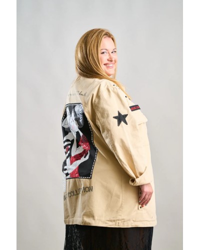 CHAQUETA NAVY LOVERS ANABEL LEE