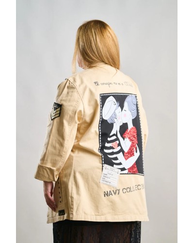 CHAQUETA NAVY LOVERS ANABEL LEE