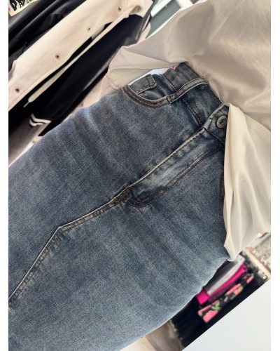 FALDA DENIM LARGA