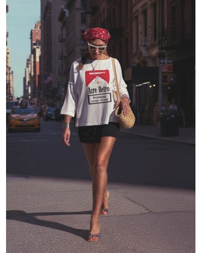 JERSEY "ADICTA AL AMOR" AIRE RETRO