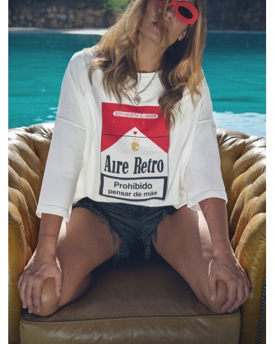 JERSEY "ADICTA AL AMOR" AIRE RETRO