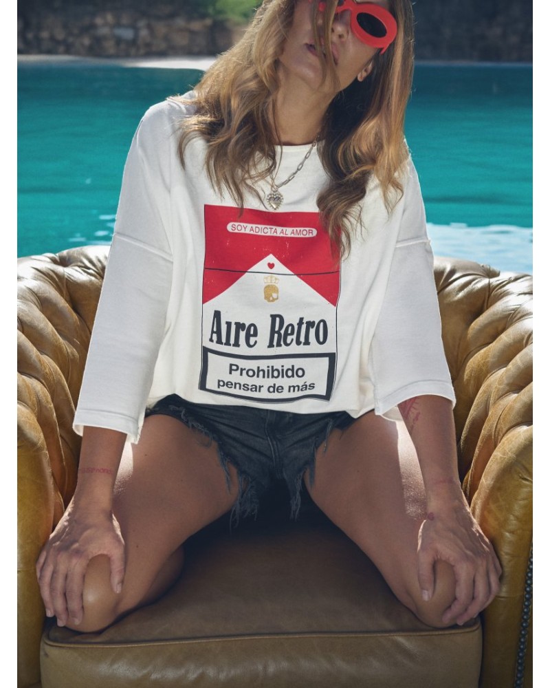 JERSEY "ADICTA AL AMOR" AIRE RETRO