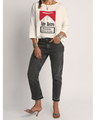 JERSEY "ADICTA AL AMOR" AIRE RETRO