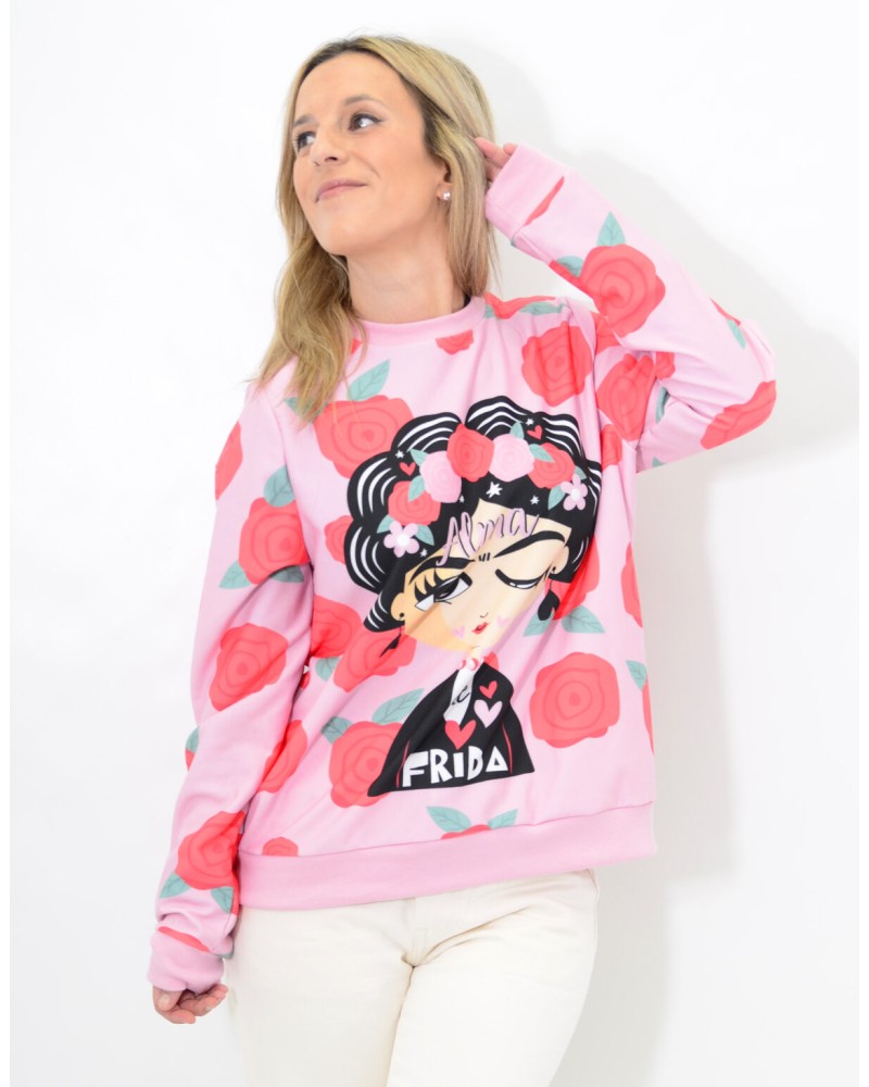 SUDADERA ALMA DE FRIDA PITCLI