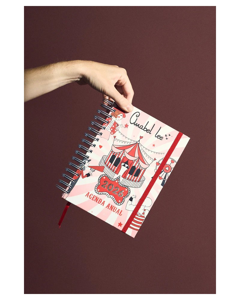 Agenda 2026 Anabel Lee – Ilustraciones únicas y formato diario | Pensando en Ti