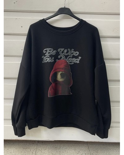Sudadera “Be Who You Need?” – estilo urbano & actitud _Pensando en ti