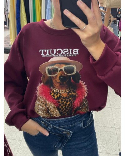 SUDADERA BISCUIT STYLE COLORES