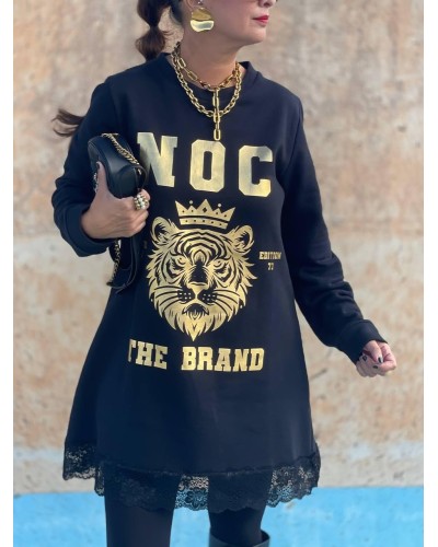 Vestido Gold Soul – NOC The Brand | Edición limitada con tonos negros y dorados