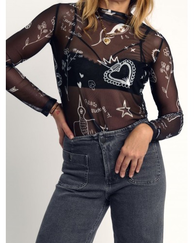 CAMISETA TUL "POEMAS" AIRE RETRO