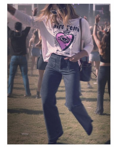 CAMISETA "SALVAJE de CORAZÓN" ROSA AIRE RETRO