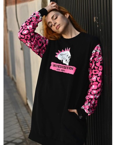 Vestido Neon Skull – Edición limitada rockera y neon