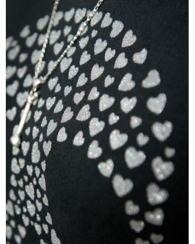 Vestido largo aire retro “Calaveritas” – estética vintage con chispa