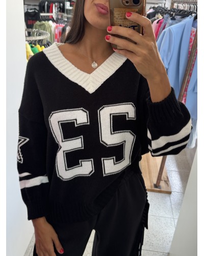 JERSEY "23" BLACK AND WHITE JERSEY "23" BLACK AND WHITE