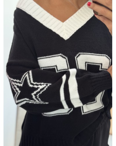 JERSEY "23" BLACK AND WHITE JERSEY "23" BLACK AND WHITE