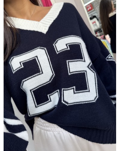 JERSEY "23" BLUE AND WHITE