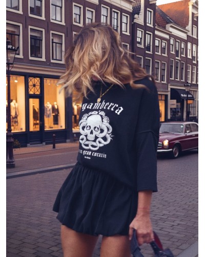 JERSEY "GAMBERRA" NEGRO AIRE RETRO