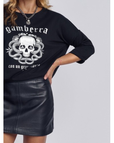 JERSEY "GAMBERRA" NEGRO AIRE RETRO JERSEY "GAMBERRA" NEGRO AIRE RETRO