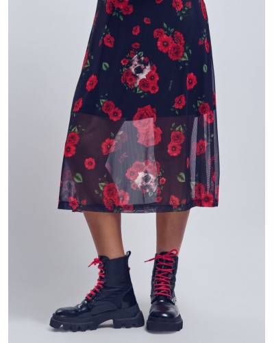 vestido tul aire retro skull vestido tul aire retro skull