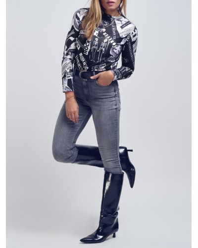 camiseta manga larga aire retro