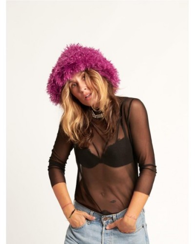 CAMISETA TUL "OIHANA" NEGRA