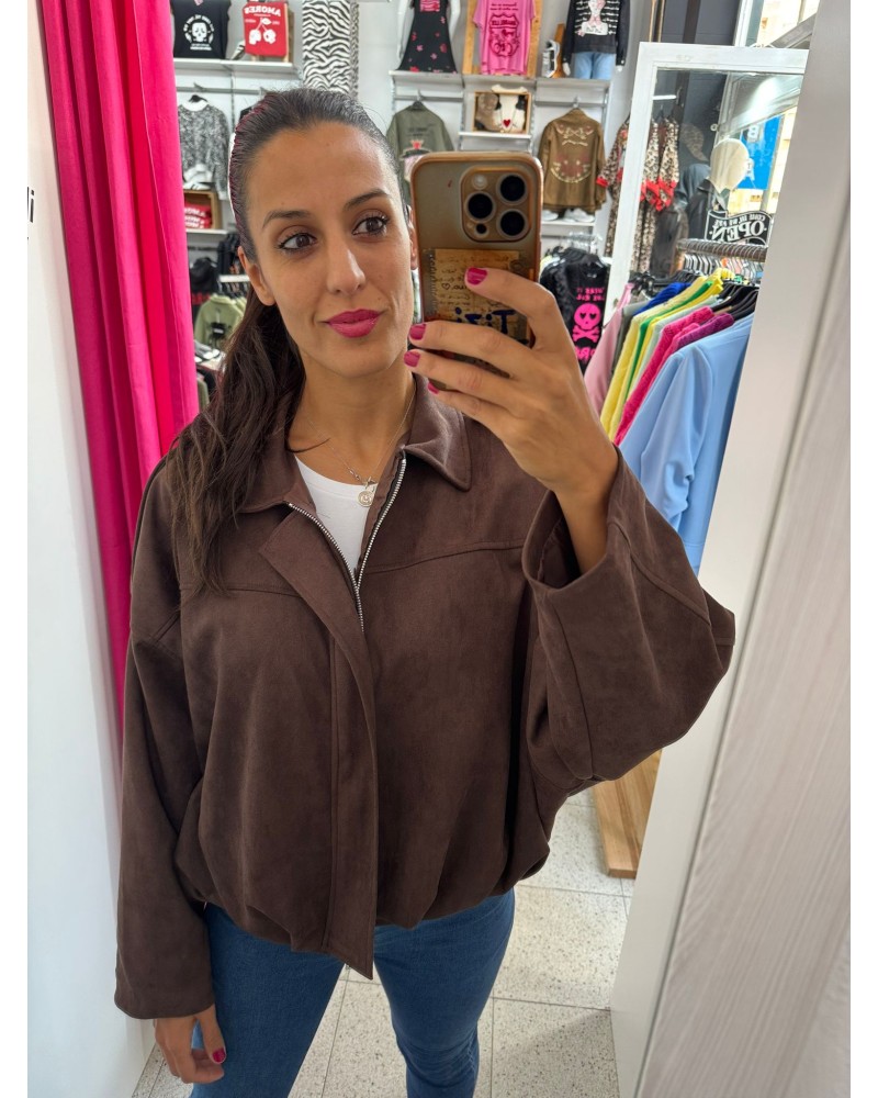 BOMBER ANTELINA COLORES FORRO