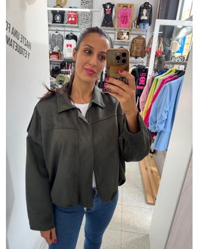 BOMBER ANTELINA COLORES FORRO