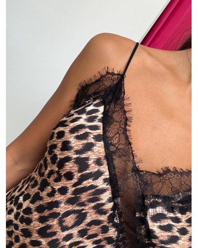 TOP LENCERO ANIMAL PRINT