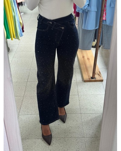 JEANS  BRILLOS  CRUZADO