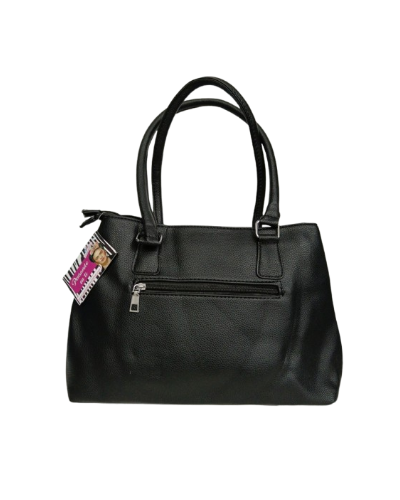 Bolso Polipiel Negro tacheulas· Actitud, flecos y estilo urbano | Pensando en Ti