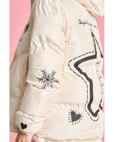 Plumífero Helsinki – Chaqueta corta edición limitada Anabel Lee | Pensando en Ti