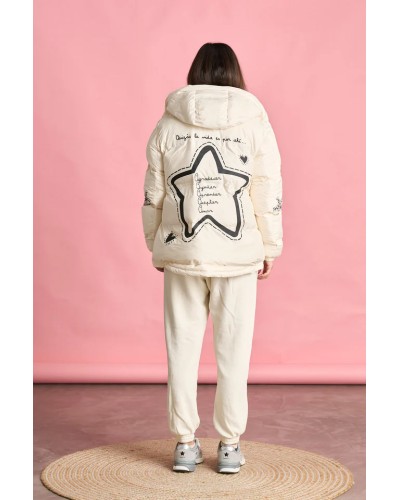 Plumífero Helsinki – Chaqueta corta edición limitada Anabel Lee | Pensando en Ti