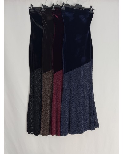 VESTIDO TERCIOPELO LARGO GIOVANNA FIESTA