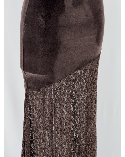 VESTIDO TERCIOPELO LARGO GIOVANNA FIESTA