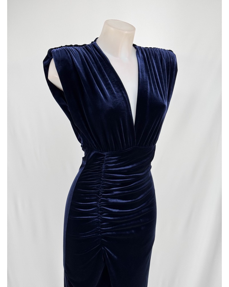 VESTIDO LARGO TERCIOPELO FRANCESCA FIESTA