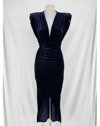 VESTIDO LARGO TERCIOPELO FRANCESCA FIESTA