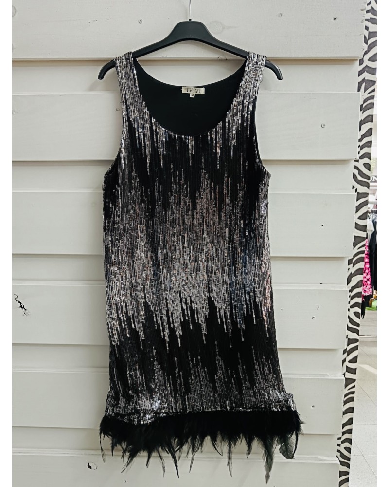 VESTIDO LENTEJUELAS LEONOR