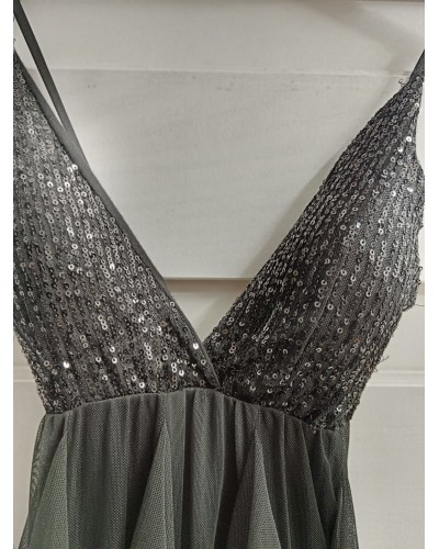 Vestido largo animal print en tono flúor largo para que tu estilo hable por ti