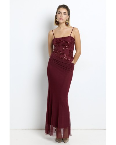 VESTIDO LARGO BEATRICE FIESTA