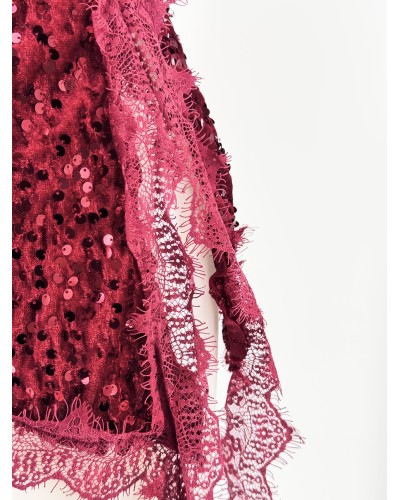 TOP LENCERO LENTEJUELAS FIESTA