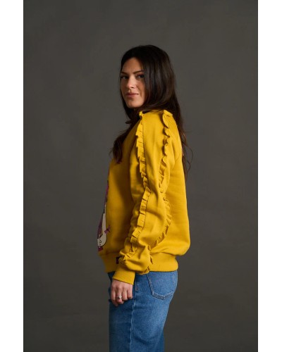 SUDADERA HORTENSIA ANABEL LEE