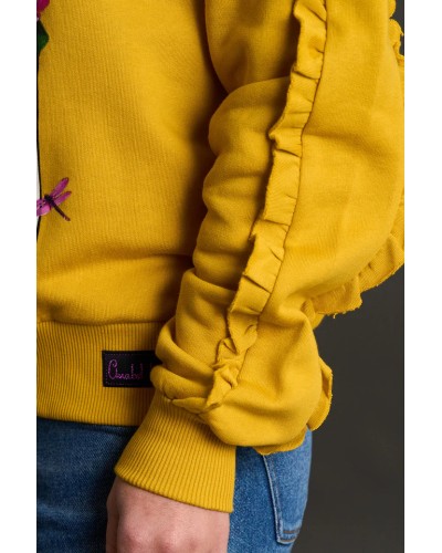 SUDADERA HORTENSIA ANABEL LEE