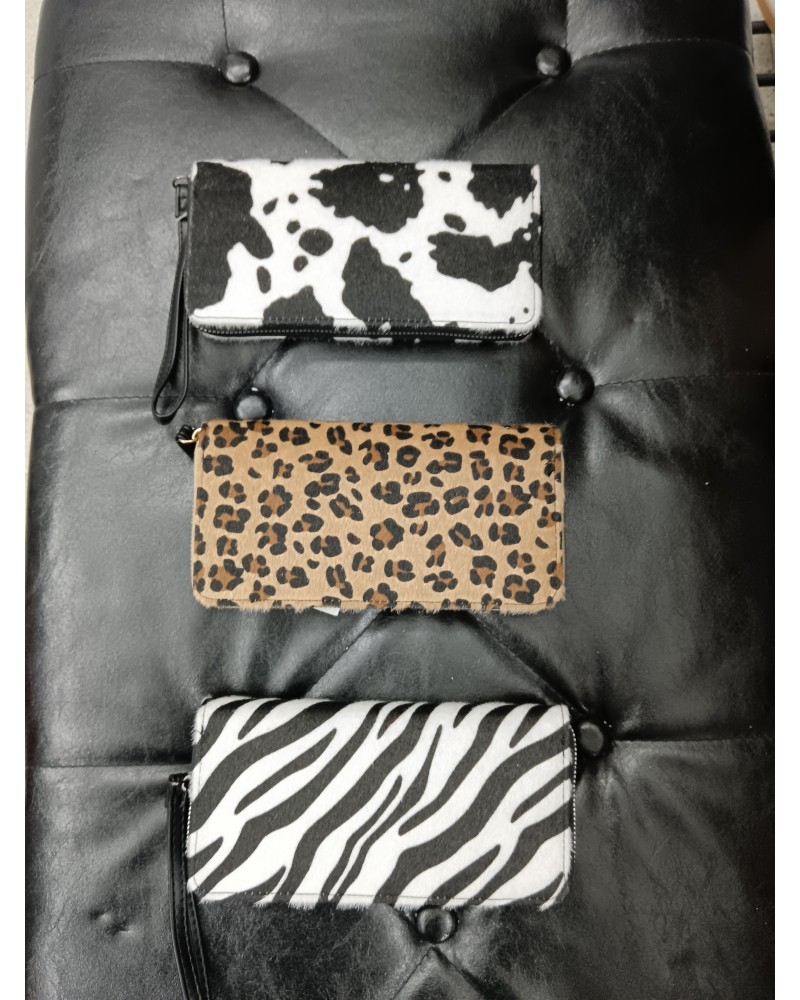 CARTERA ESTAMPADA ANIMAL PRINT