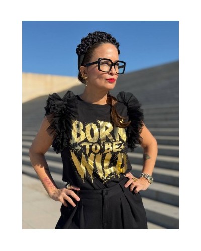CAMISETA BORN TO BE WILD NOC THE BRAND