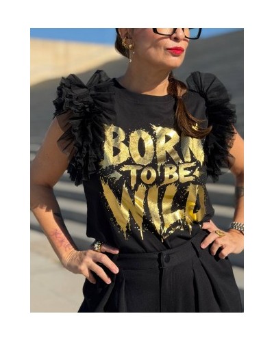 CAMISETA BORN TO BE WILD NOC THE BRAND
