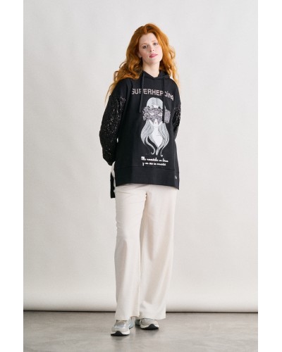 SUDADERA SUPERHEROÍNA ANABEL LEE