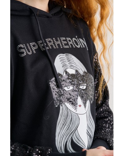 SUDADERA SUPERHEROÍNA ANABEL LEE