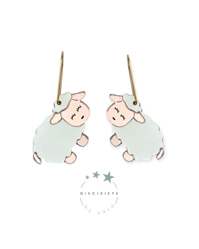 PENDIENTE AROO OVEJITA 17 BY SARA