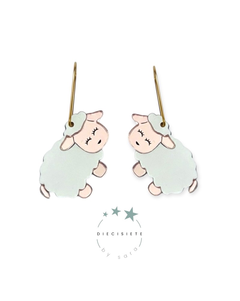 PENDIENTE AROO OVEJITA 17 BY SARA