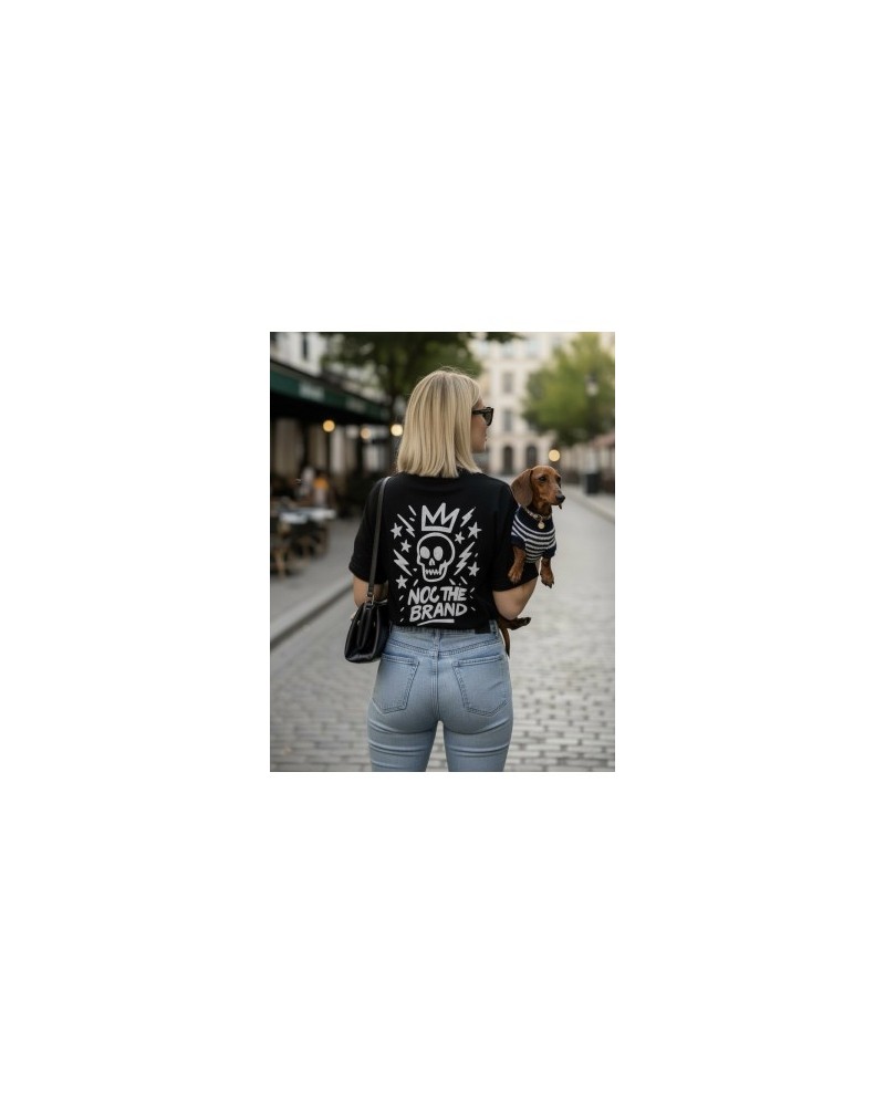 CAMISETA UNISEX ROYAL SKULL NOC THE BRAND